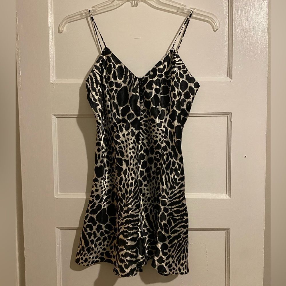 Lingerie Cacique Animal Print Cami Romper